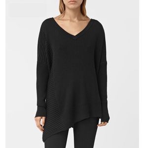 AllSaints Keld V-Neck Sweater. Size S.